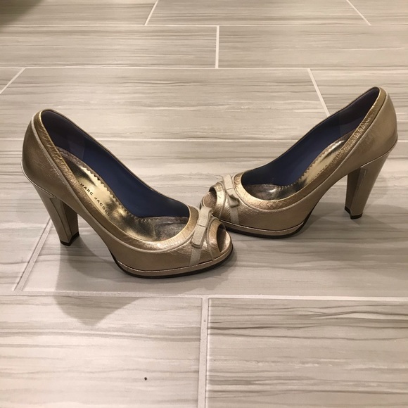 Marc Jacobs Peep Toe Heels - Picture 2 of 6